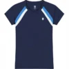 Tennisshirt K-Swiss Core Team Top Navy Mädchen -Discounter Für Tennisausrüstung td 10.61031 1